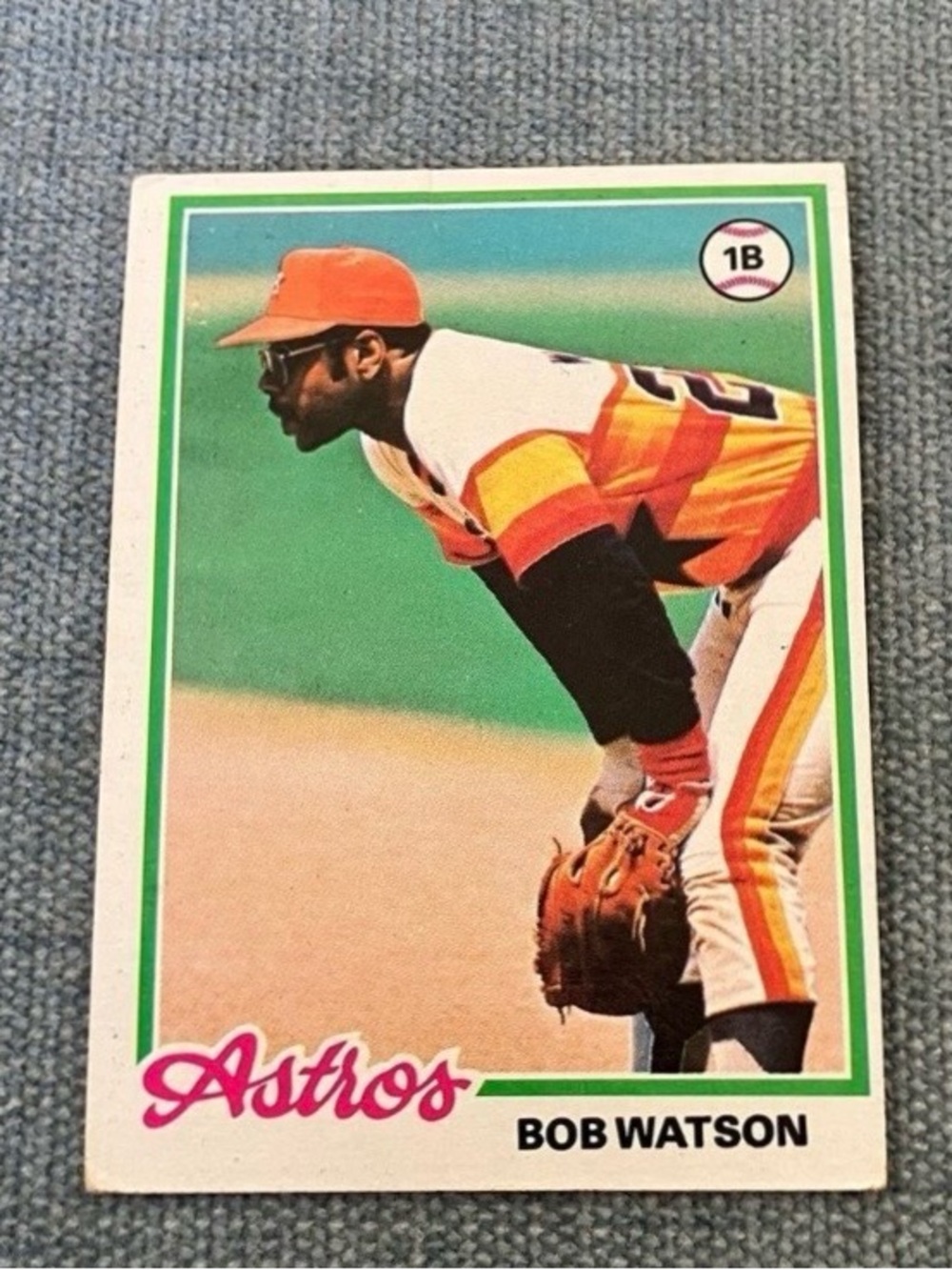 1978 Topps Houston Astros Baseball Card Trading Card
